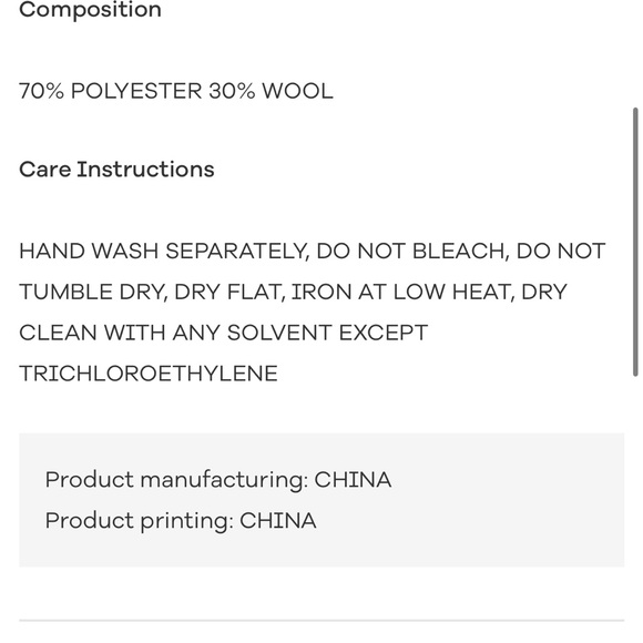 NWT Farm Rio Ainika Flowers Fleece Coat - Picture 7 of 7